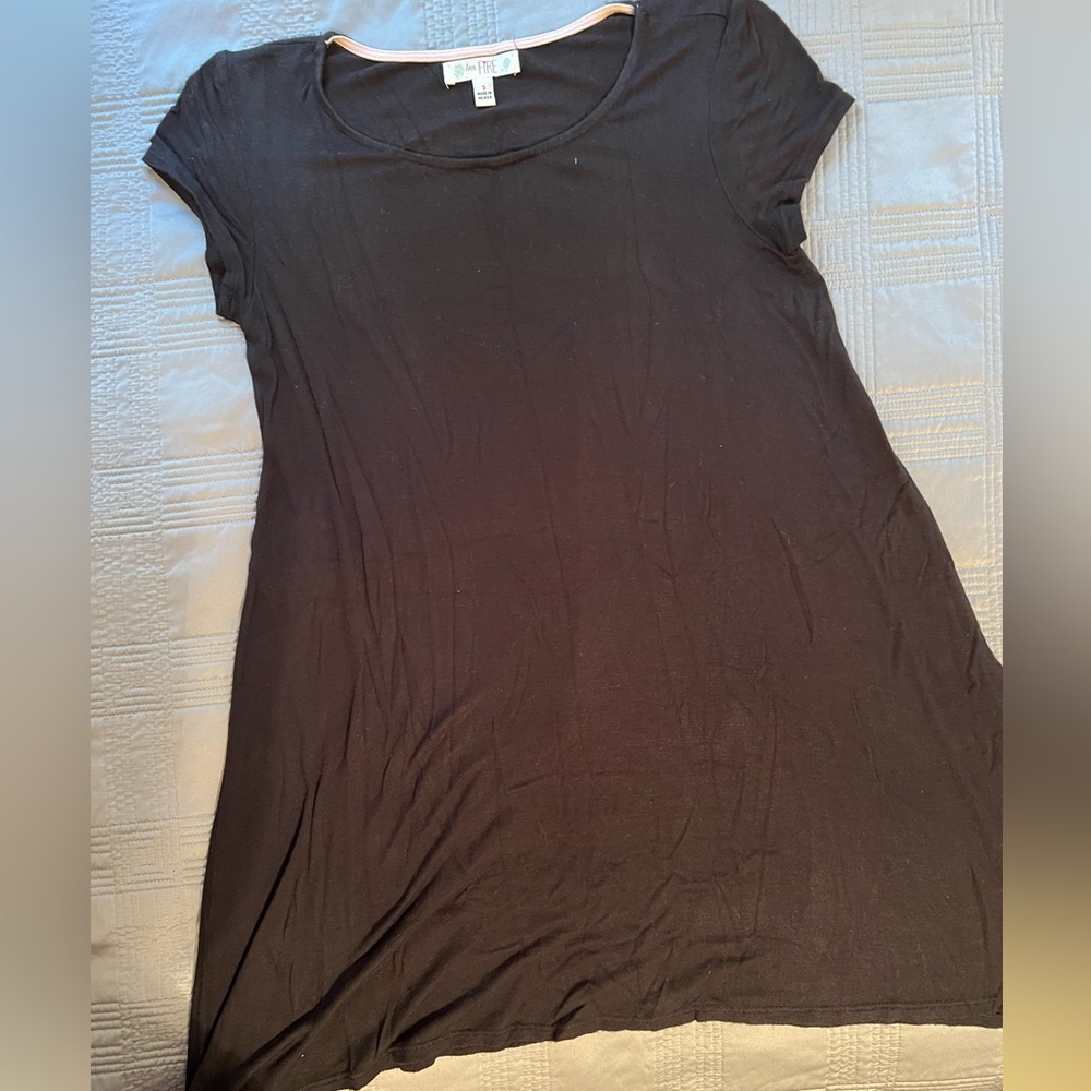 Love Fire black mini dress